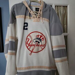 #2 Jeter NY Yankees Hockey Jersey